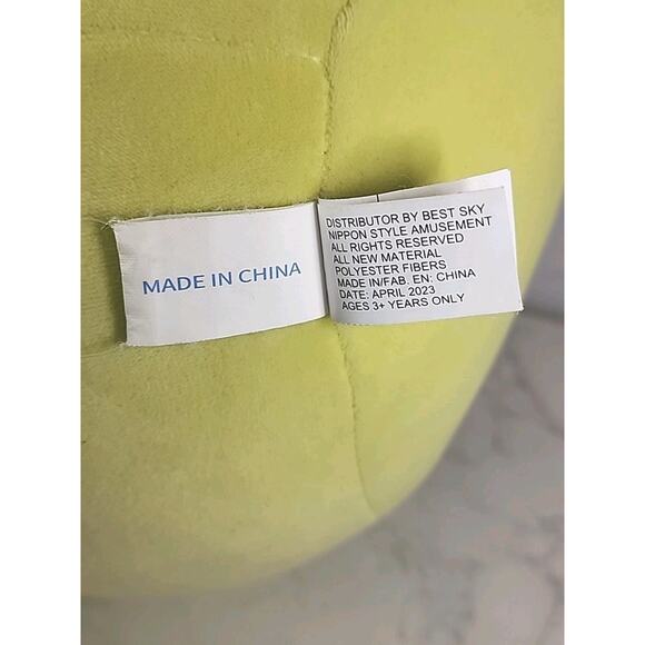 Takashoji Green Penguin With Ice Cream Large 16 Inch Plush - Picture 7 of 8